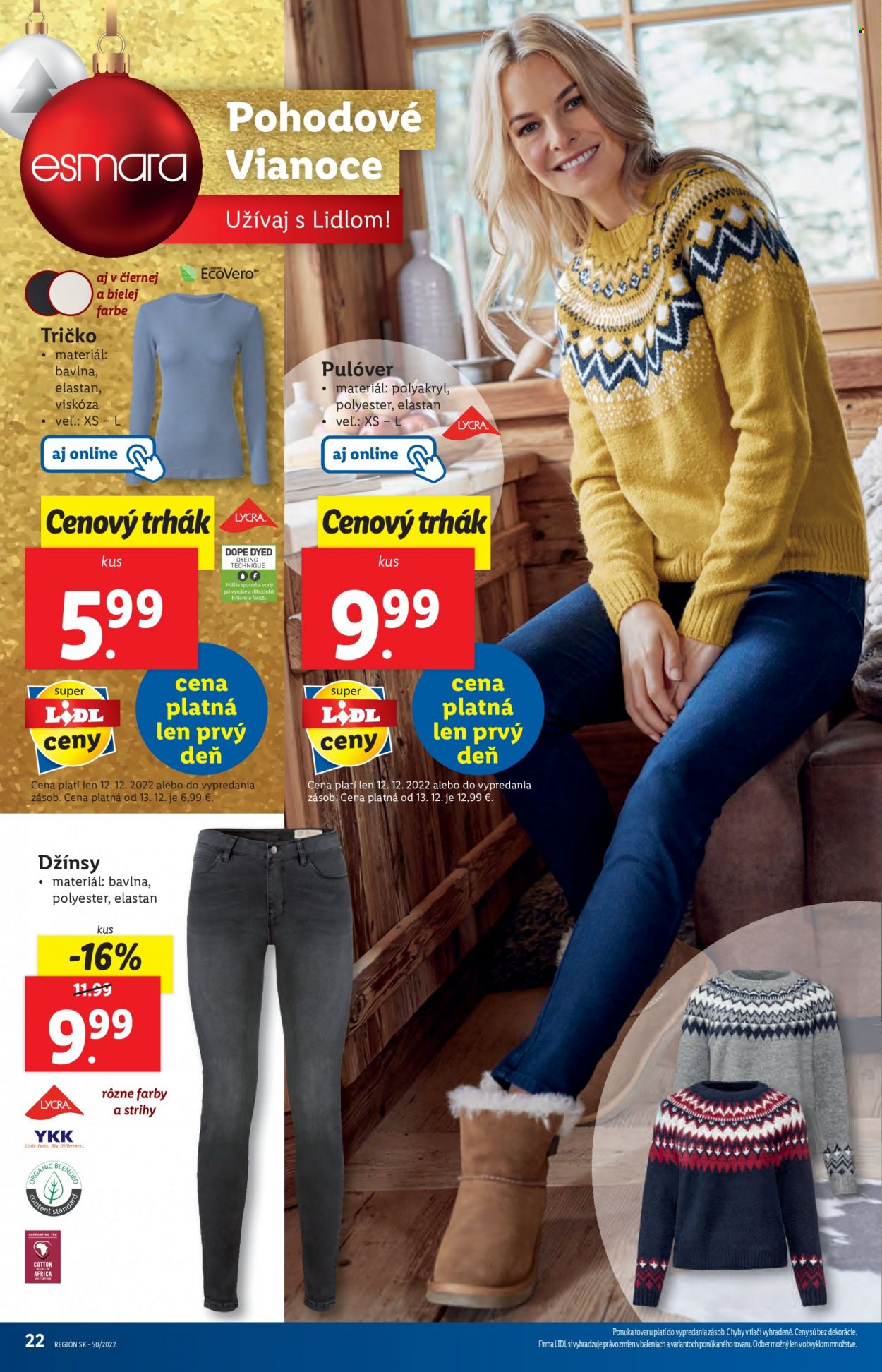 Leták Lidl - 12.12.2022 - 18.12.2022. Strana 22