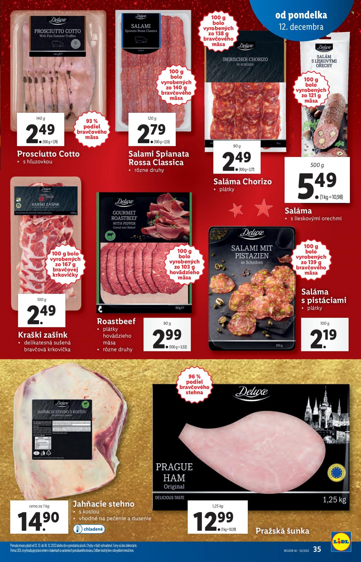 Leták Lidl - 12.12.2022 - 18.12.2022. Strana 35