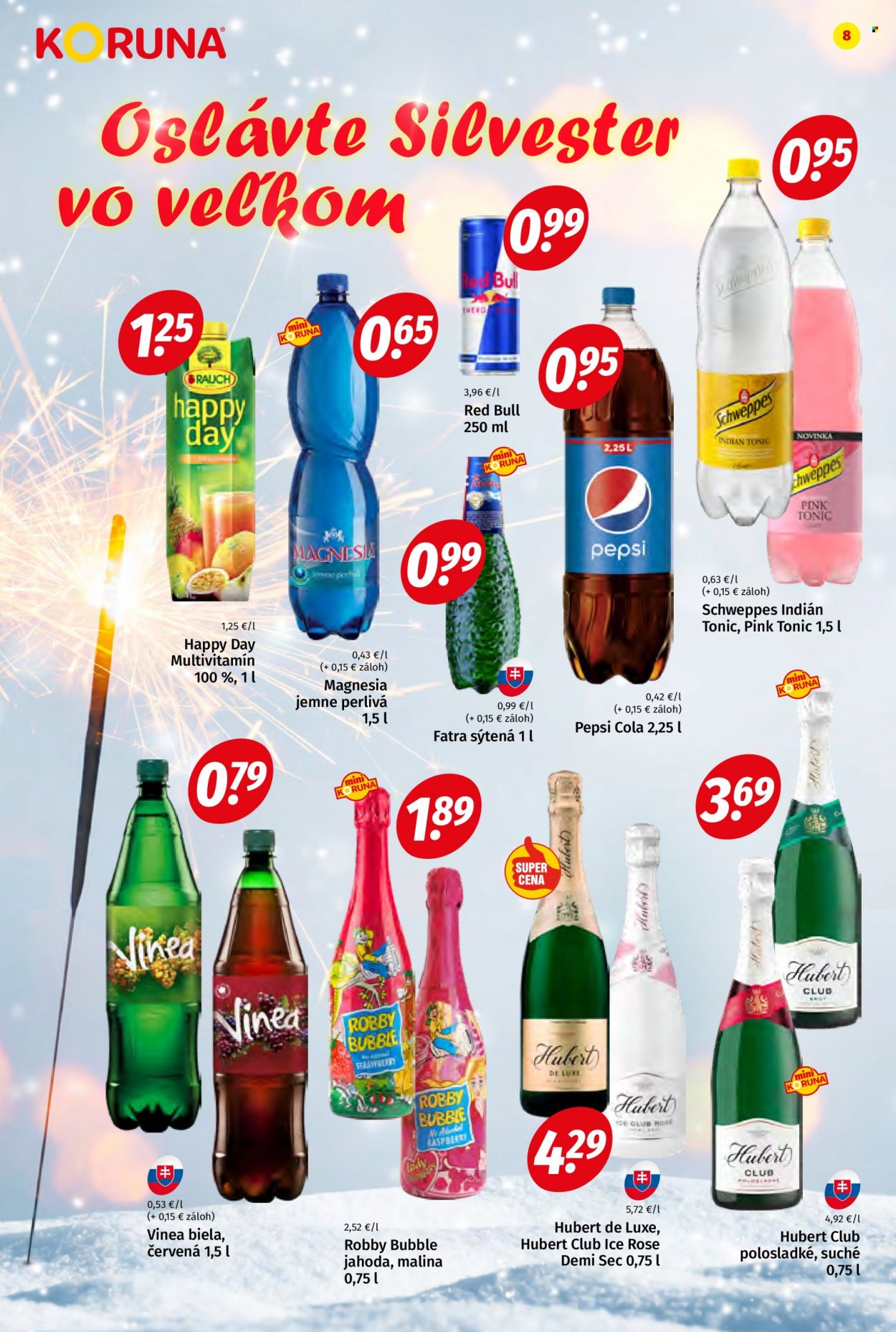 Leták Potraviny KORUNA - 9.12.2022 - 31.12.2022. Strana 8