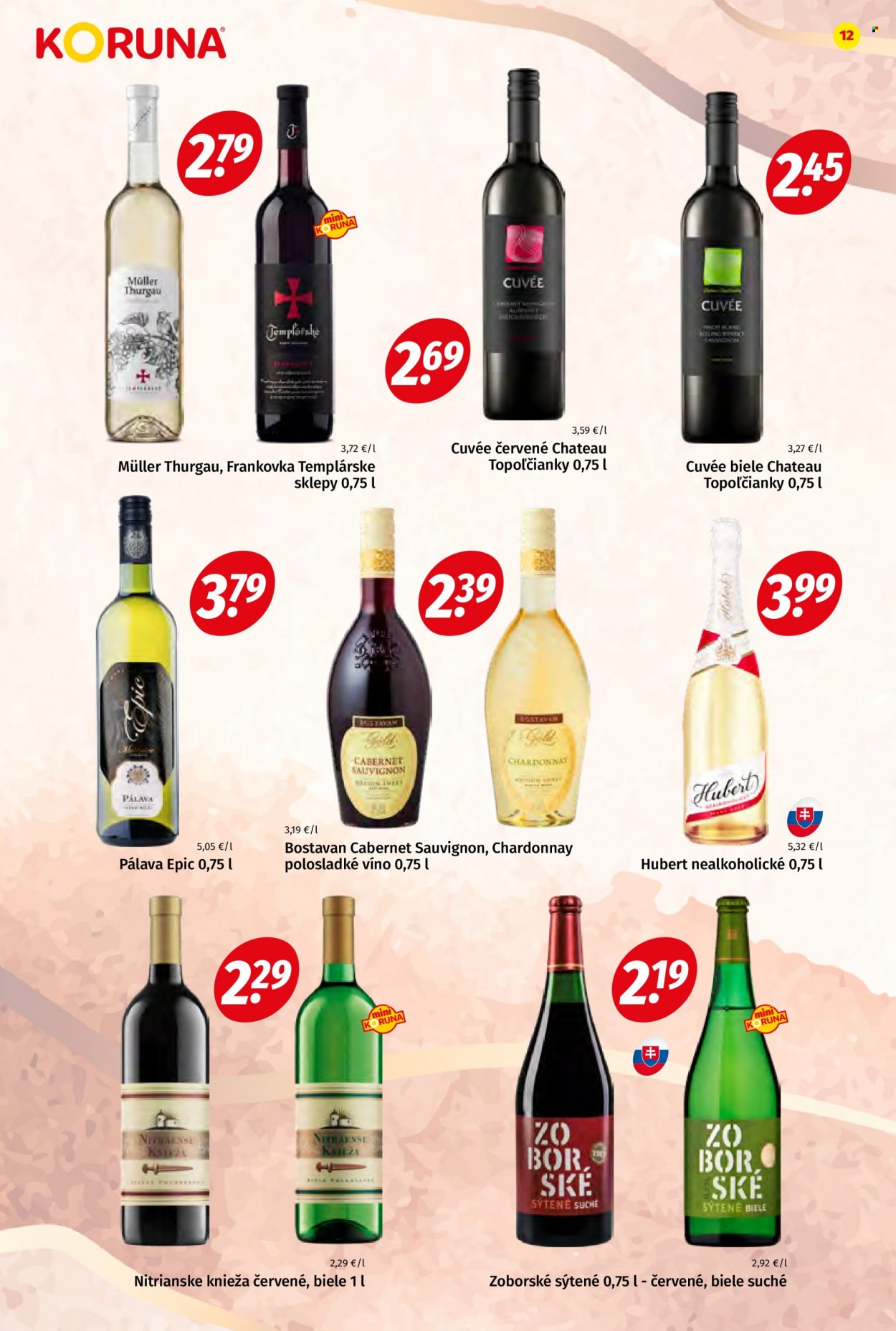 Leták Potraviny KORUNA - 9.12.2022 - 31.12.2022. Strana 12
