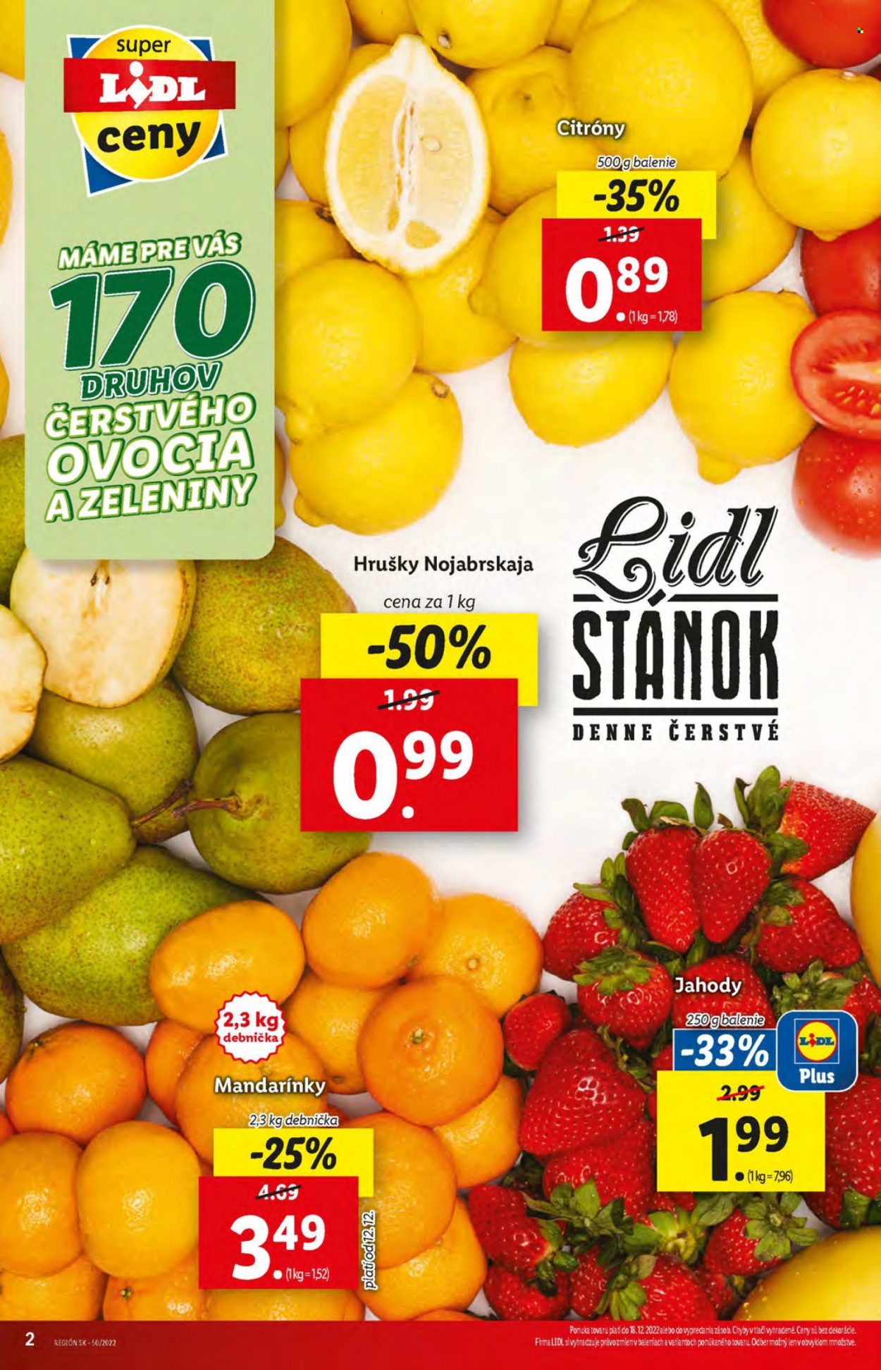 Leták Lidl - 15.12.2022 - 18.12.2022. Strana 2