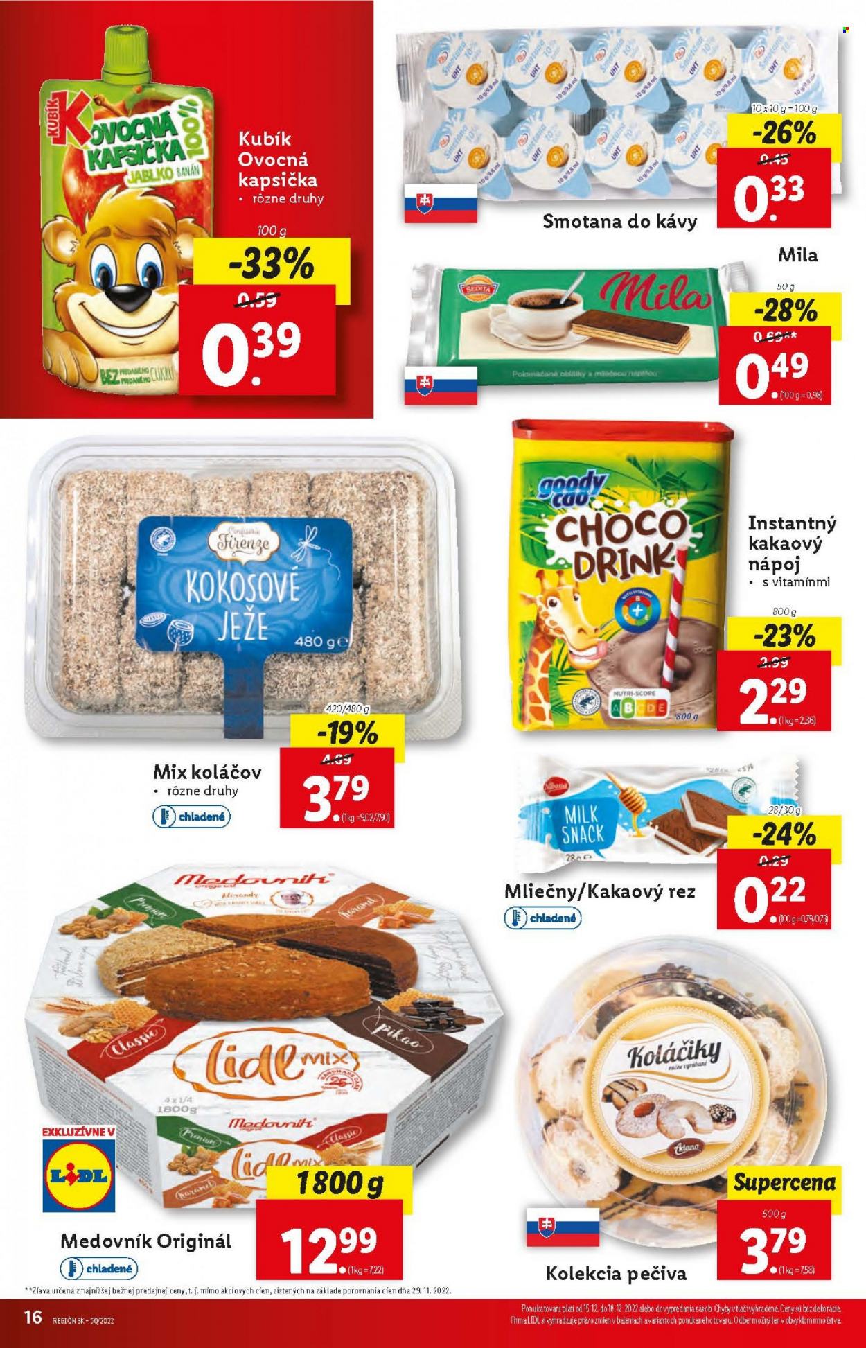 Leták Lidl - 15.12.2022 - 18.12.2022. Strana 16