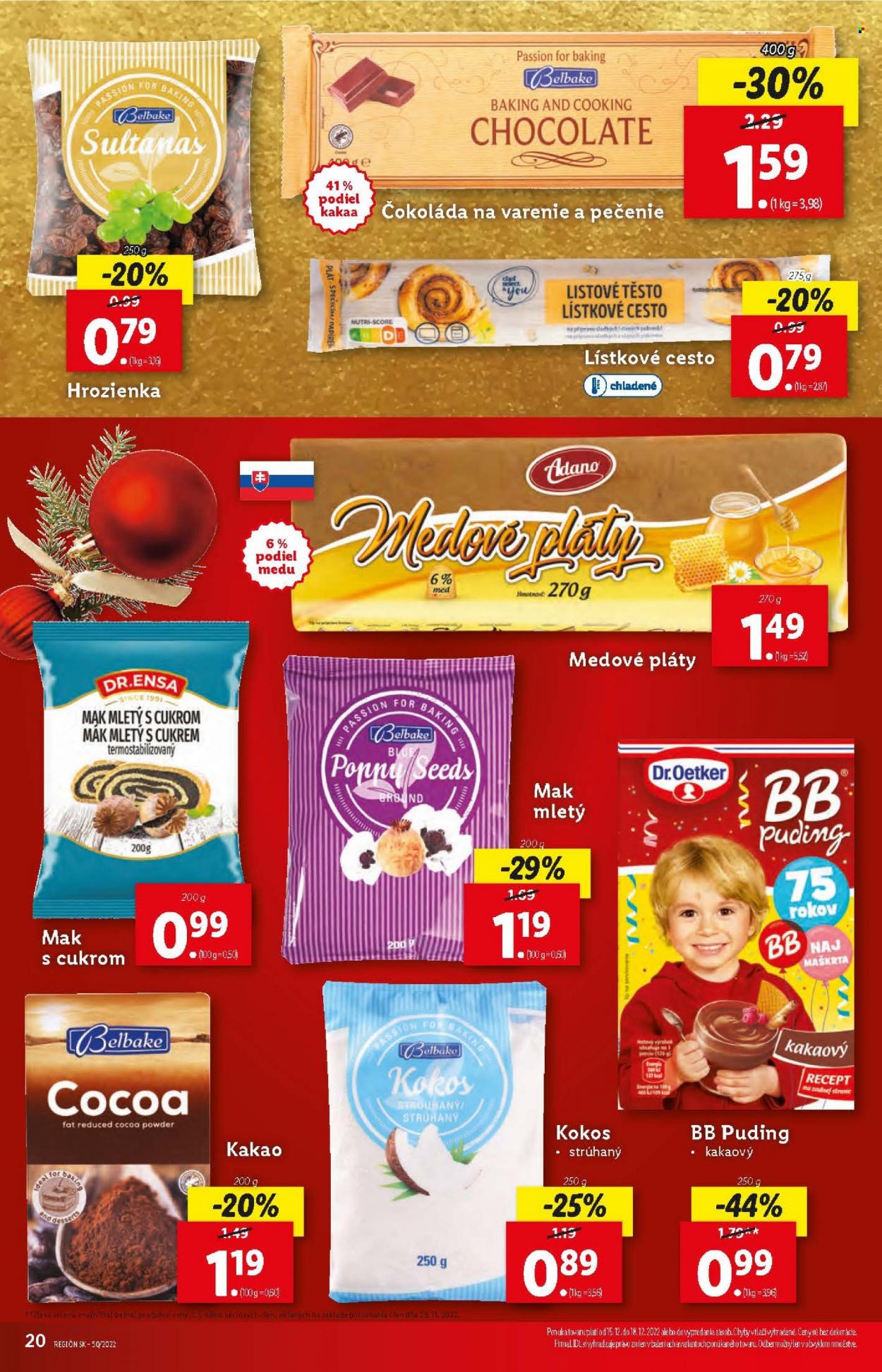Leták Lidl - 15.12.2022 - 18.12.2022. Strana 20
