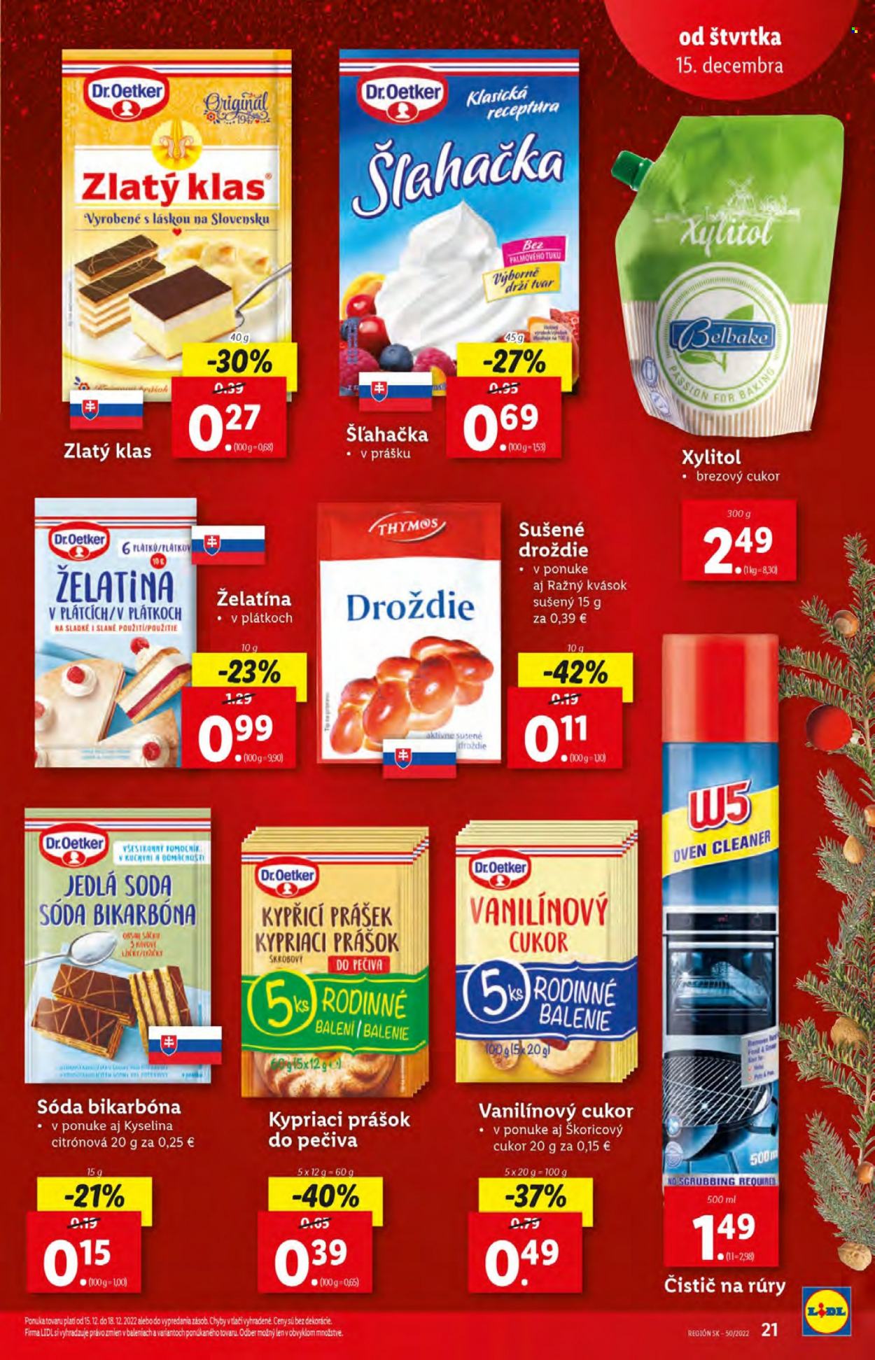 Leták Lidl - 15.12.2022 - 18.12.2022. Strana 21