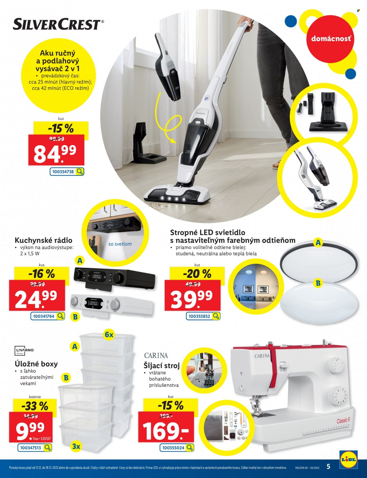 Leták Lidl - 12.12.2022 - 18.12.2022. Strana 5
