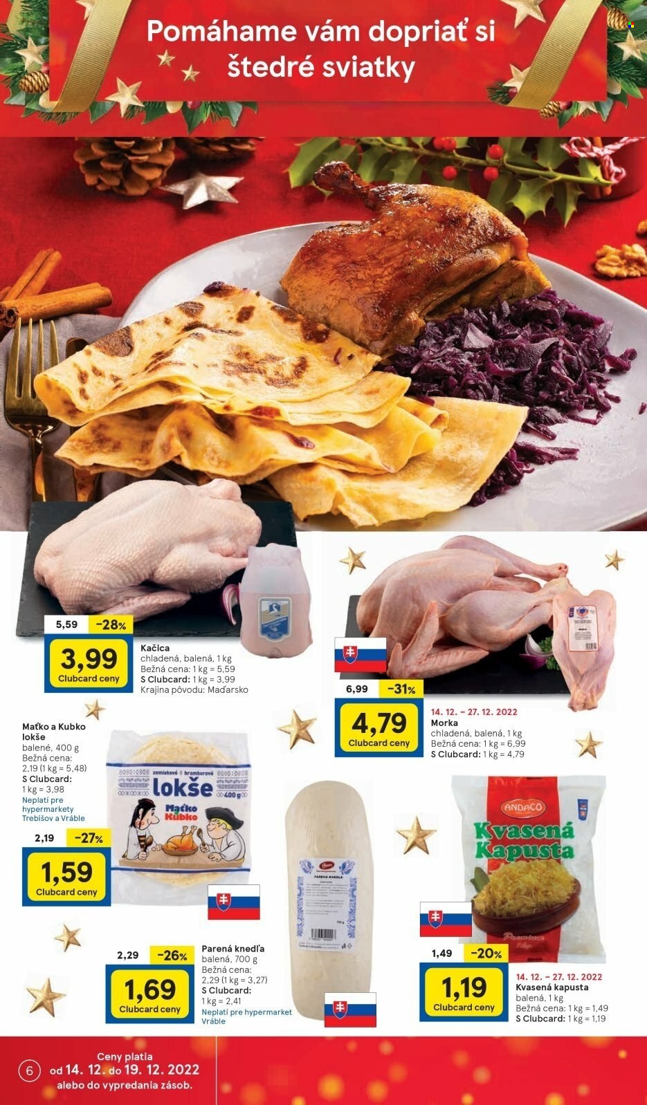 Leták TESCO - 14.12.2022 - 27.12.2022. Strana 6