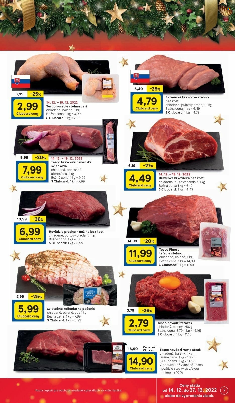 Leták TESCO - 14.12.2022 - 27.12.2022. Strana 7
