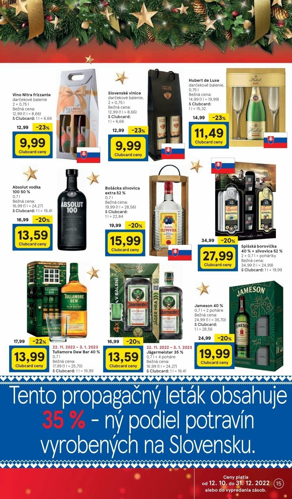 Leták TESCO - 14.12.2022 - 27.12.2022. Strana 15