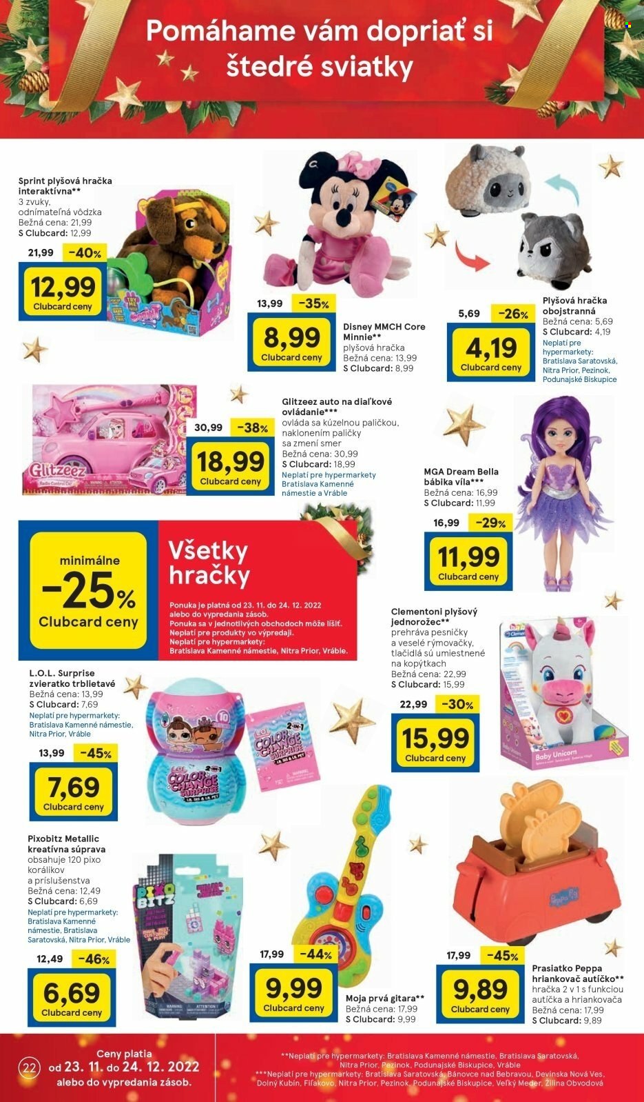 Leták TESCO - 14.12.2022 - 27.12.2022. Strana 22