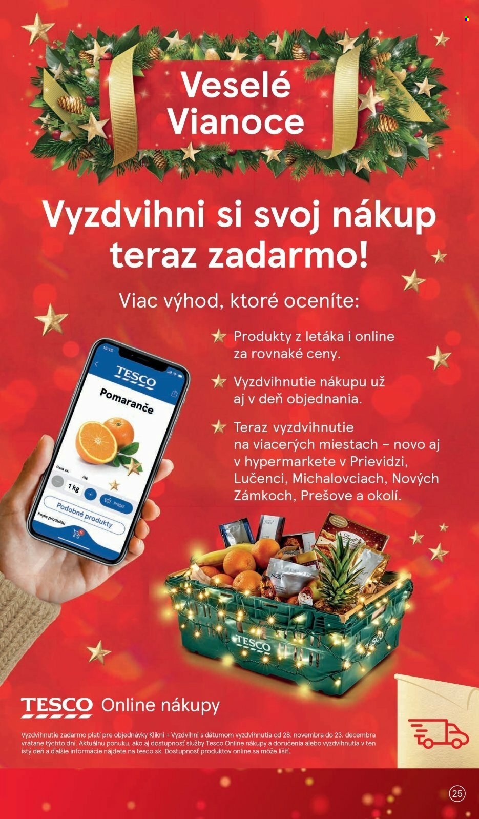 Leták TESCO - 14.12.2022 - 27.12.2022. Strana 25