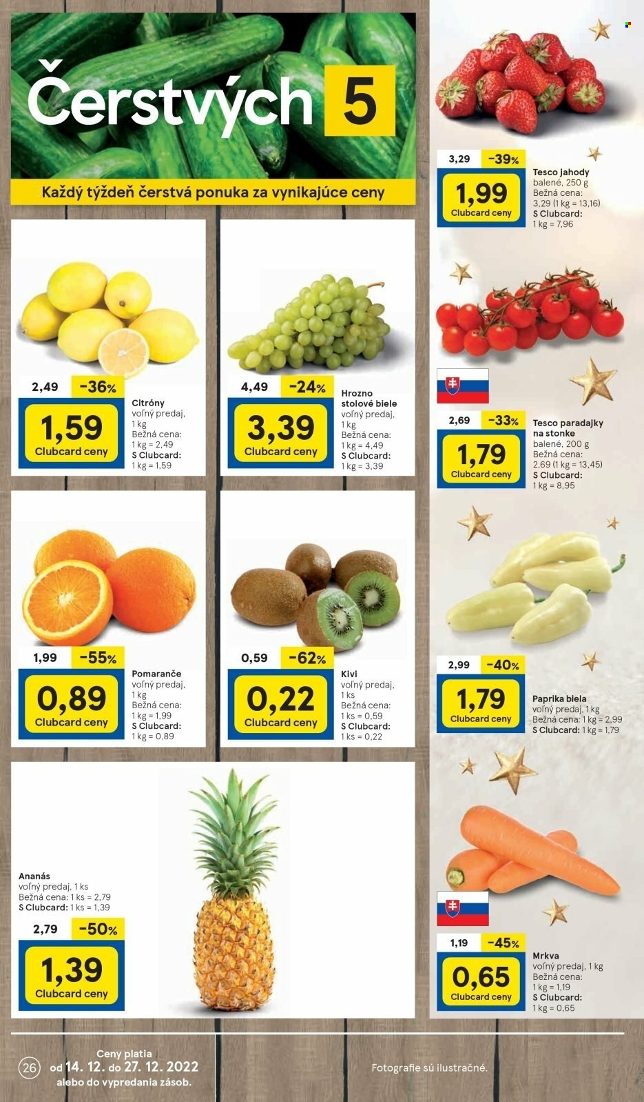 Leták TESCO - 14.12.2022 - 27.12.2022. Strana 26