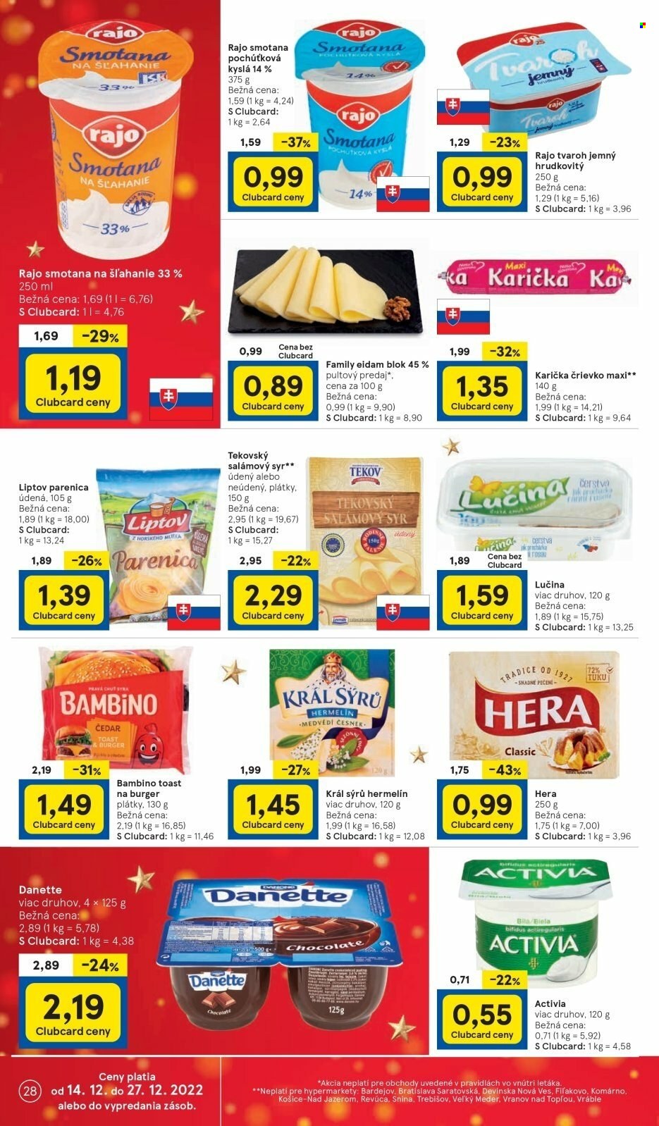 Leták TESCO - 14.12.2022 - 27.12.2022. Strana 28