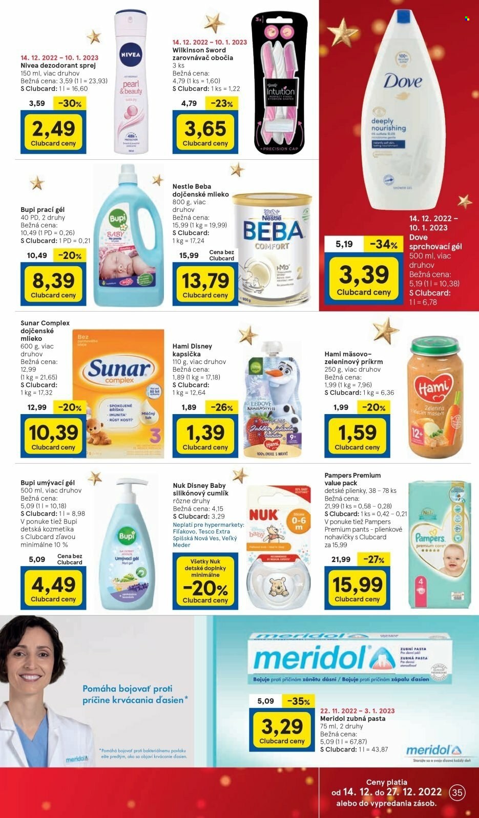 Leták TESCO - 14.12.2022 - 27.12.2022. Strana 35