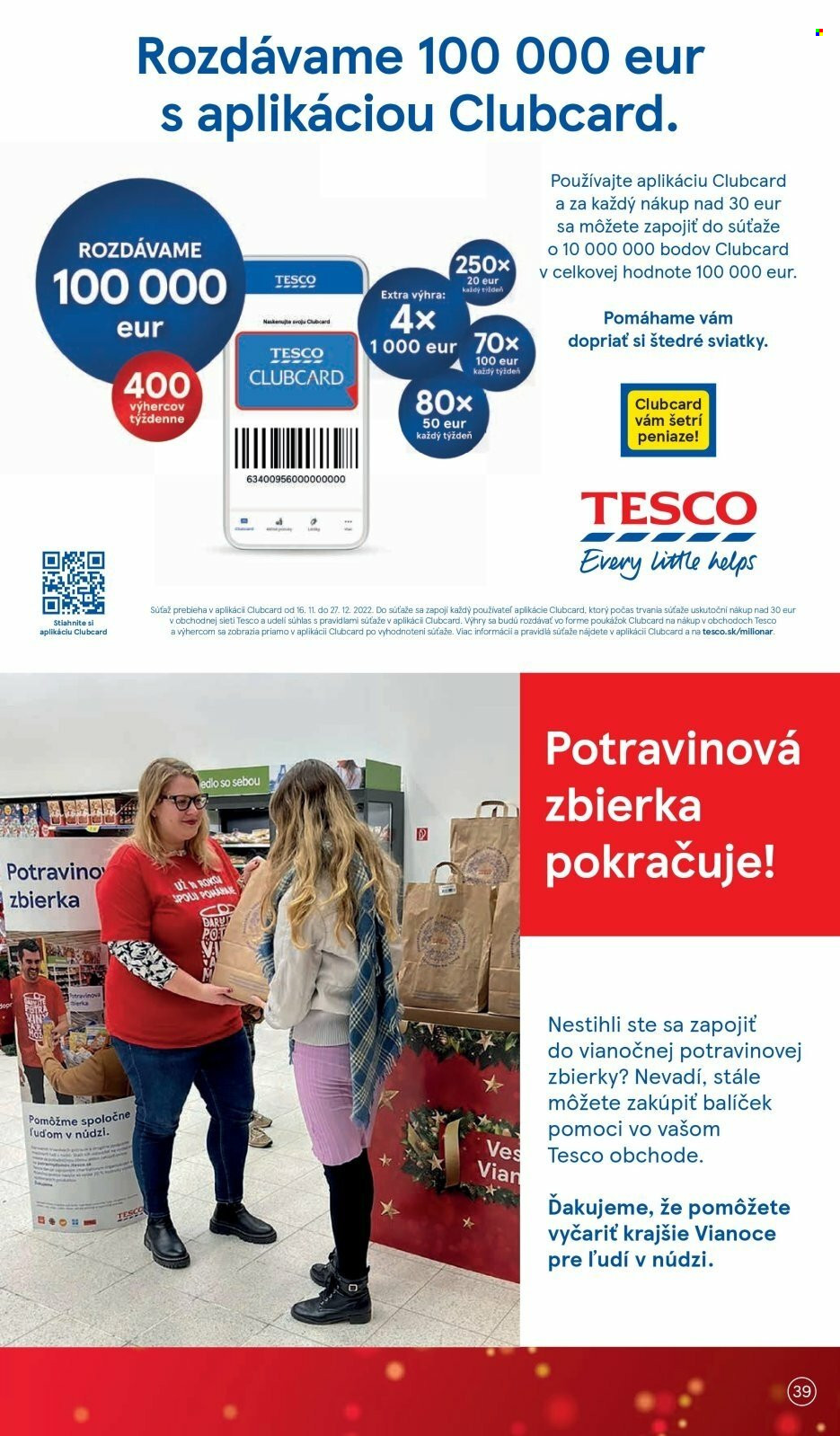 Leták TESCO - 14.12.2022 - 27.12.2022. Strana 39
