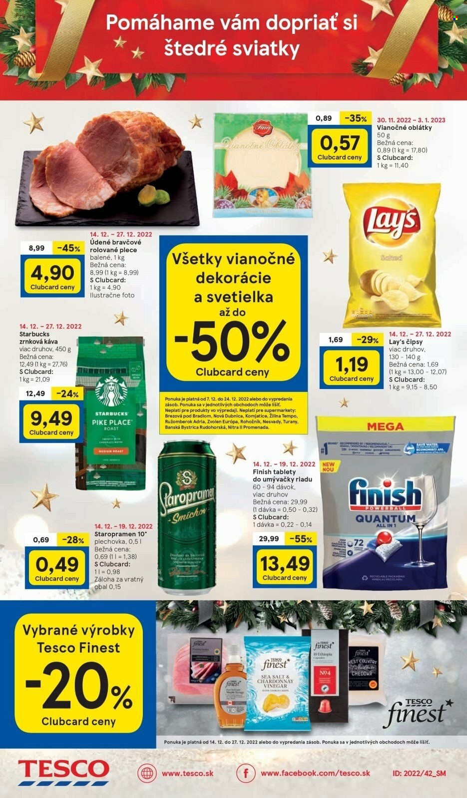 Leták TESCO supermarket - 14.12.2022 - 27.12.2022. Strana 8