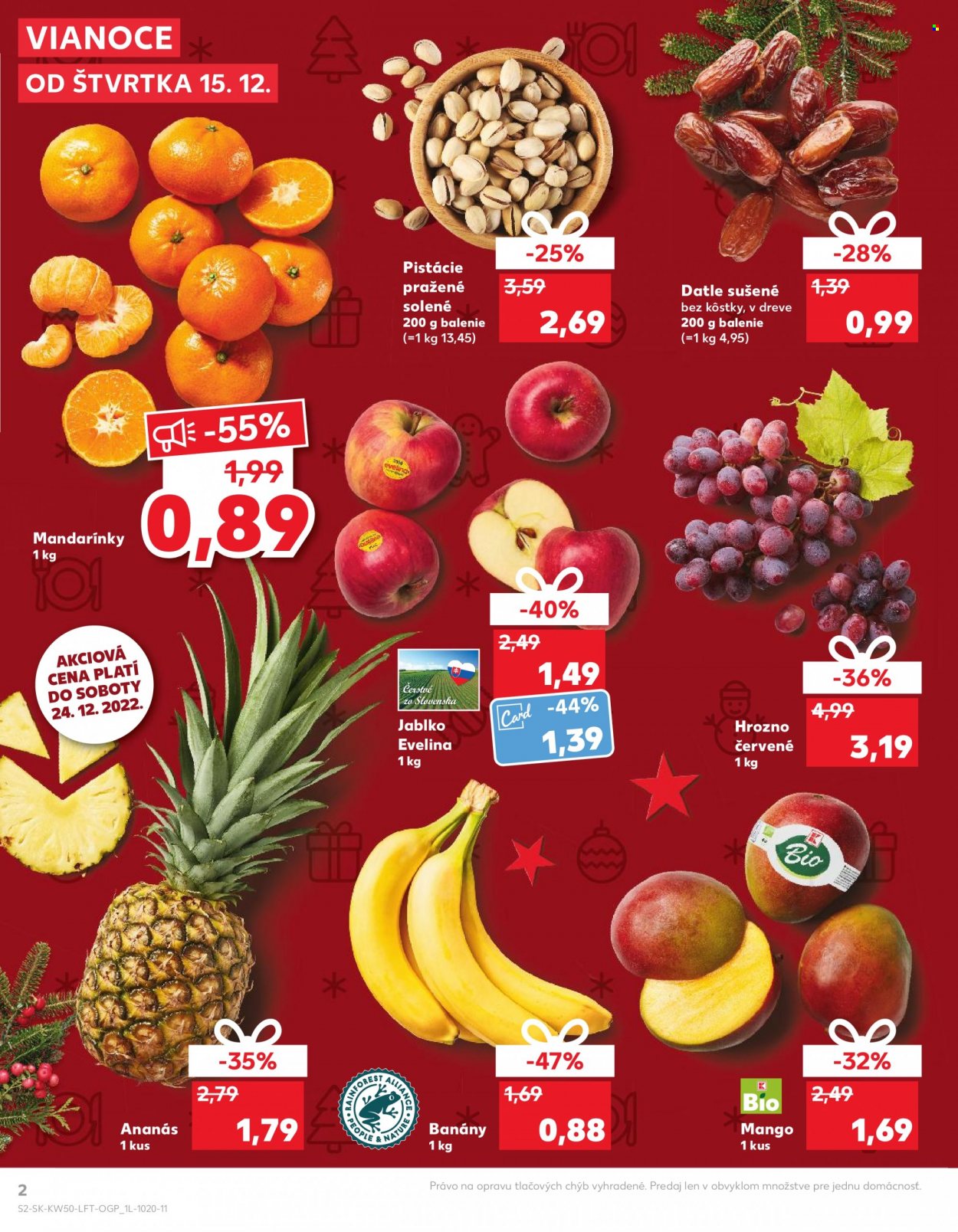 Leták Kaufland - 15.12.2022 - 21.12.2022. Strana 2