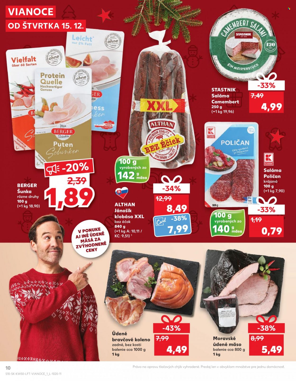 Leták Kaufland - 15.12.2022 - 21.12.2022. Strana 10