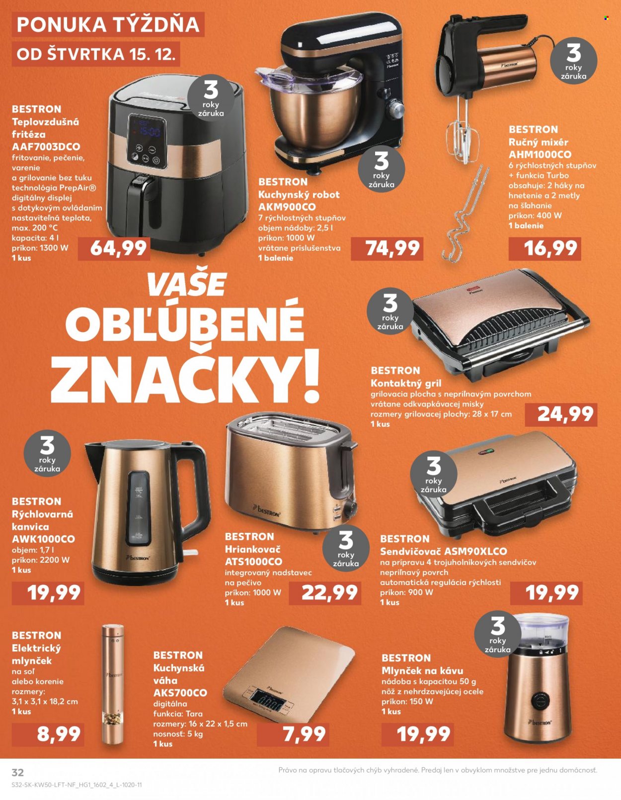 Leták Kaufland - 15.12.2022 - 21.12.2022. Strana 32
