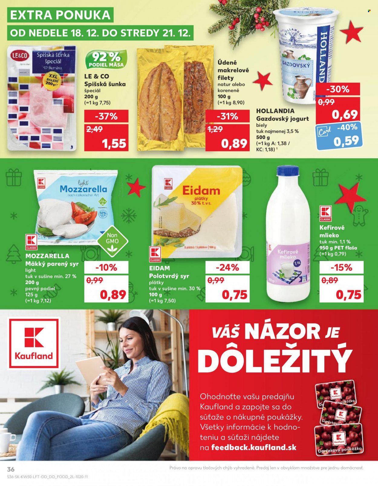 Leták Kaufland - 15.12.2022 - 21.12.2022. Strana 36