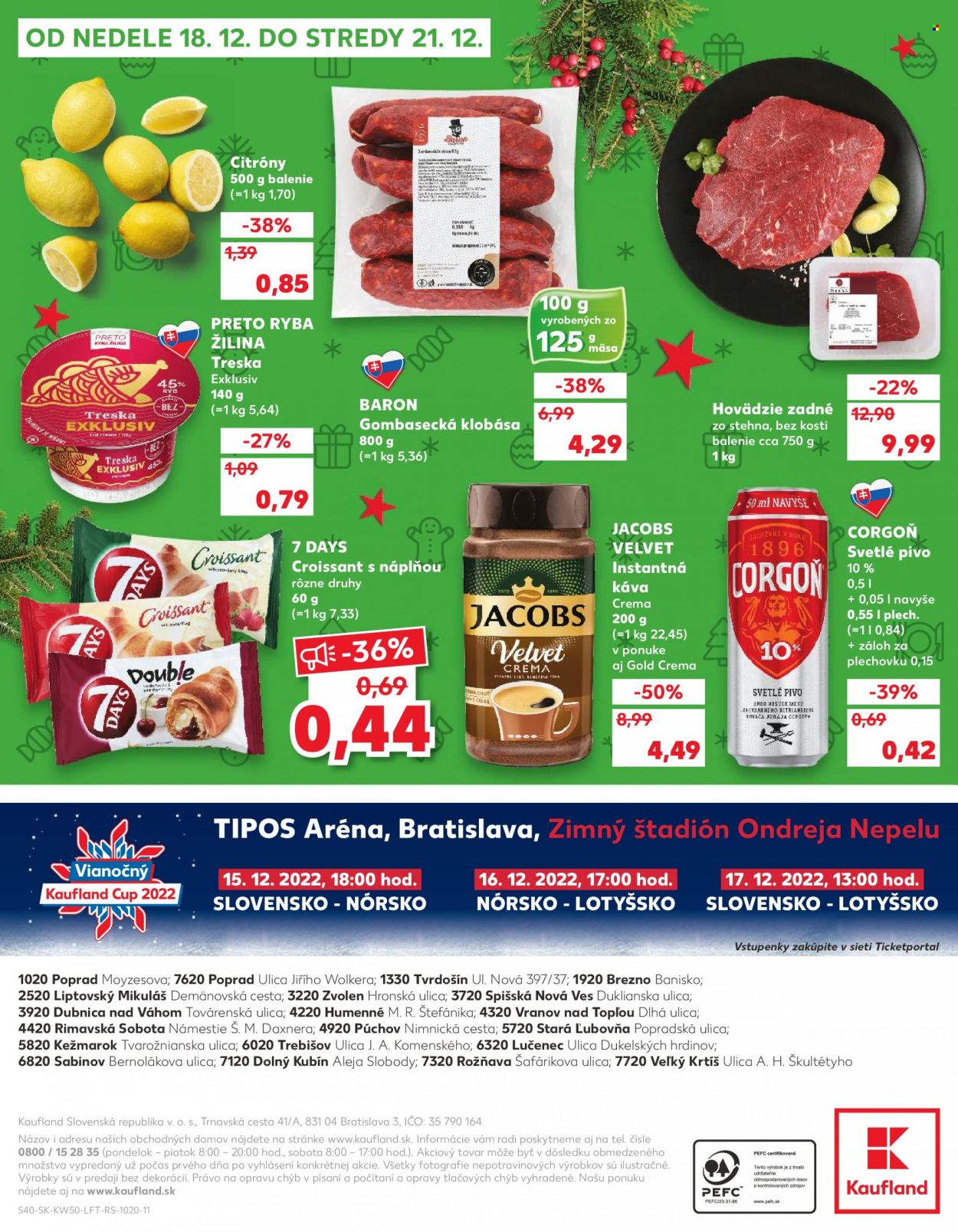 Leták Kaufland - 15.12.2022 - 21.12.2022. Strana 40
