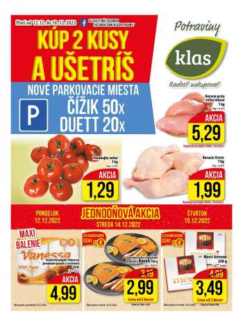 Leták Klas - 12.12.2022 - 18.12.2022.