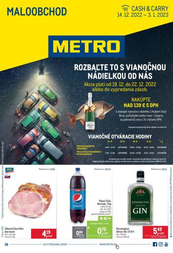Leták Metro - 14.12.2022 - 3.1.2023.
