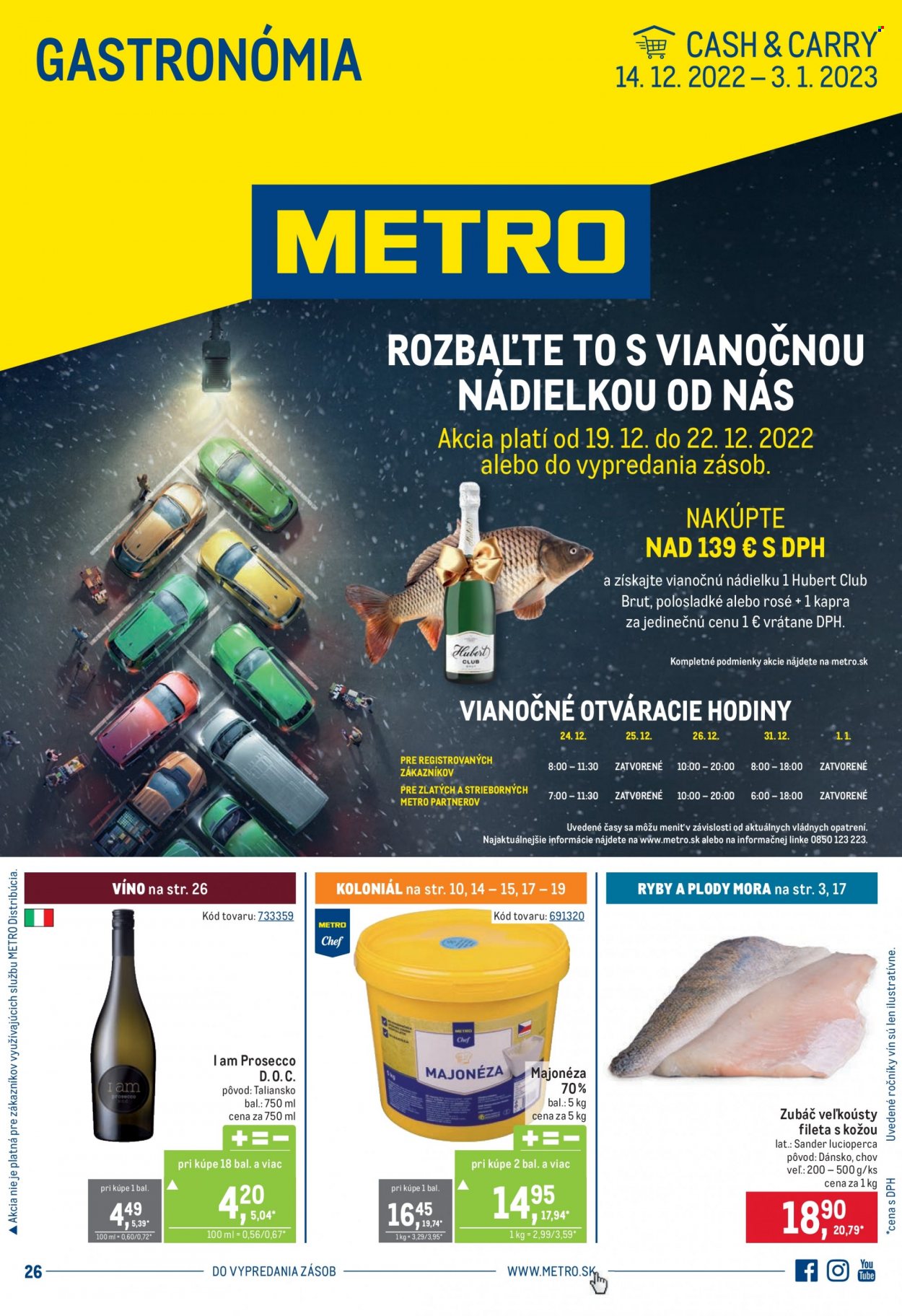 Leták Metro - 14.12.2022 - 3.1.2023. Strana 1