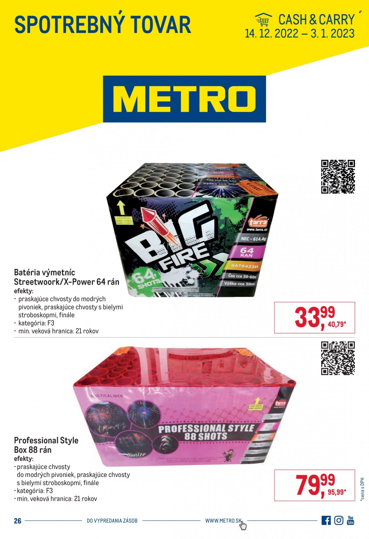 Leták Metro - 14.12.2022 - 3.1.2023. Strana 1