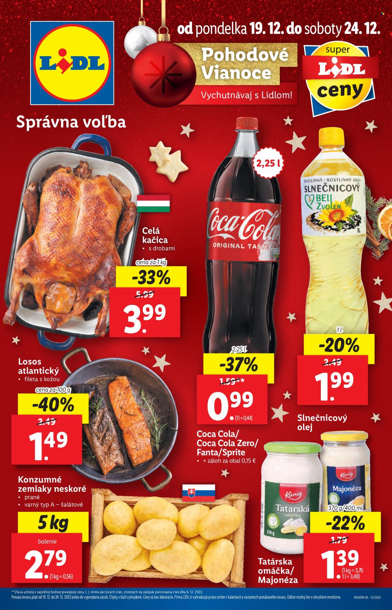 Leták Lidl - 19.12.2022 - 24.12.2022. Strana 1