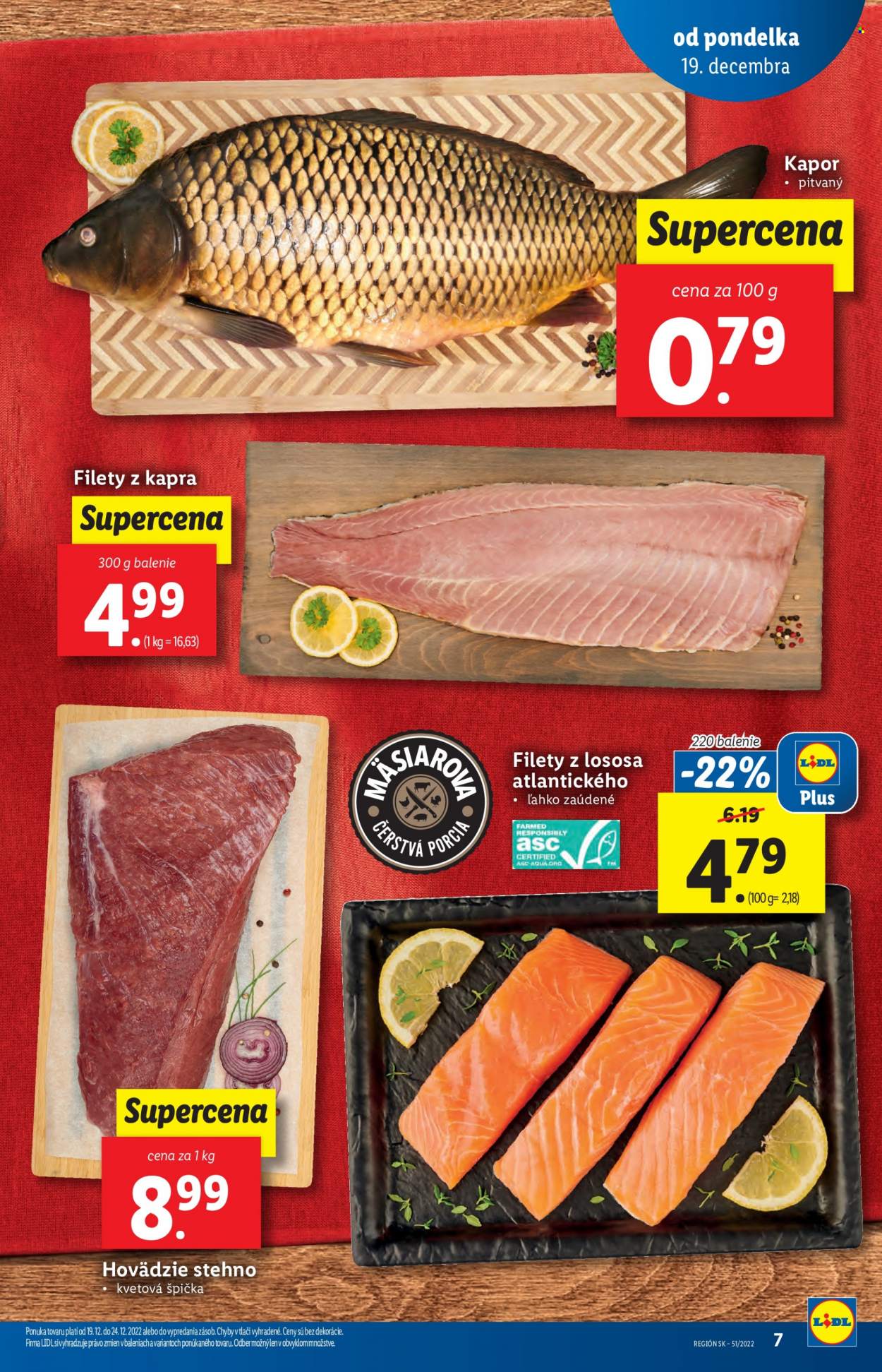 Leták Lidl - 19.12.2022 - 24.12.2022. Strana 7