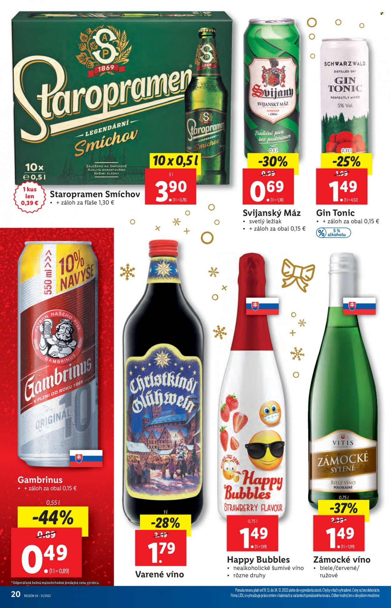Leták Lidl - 19.12.2022 - 24.12.2022. Strana 20