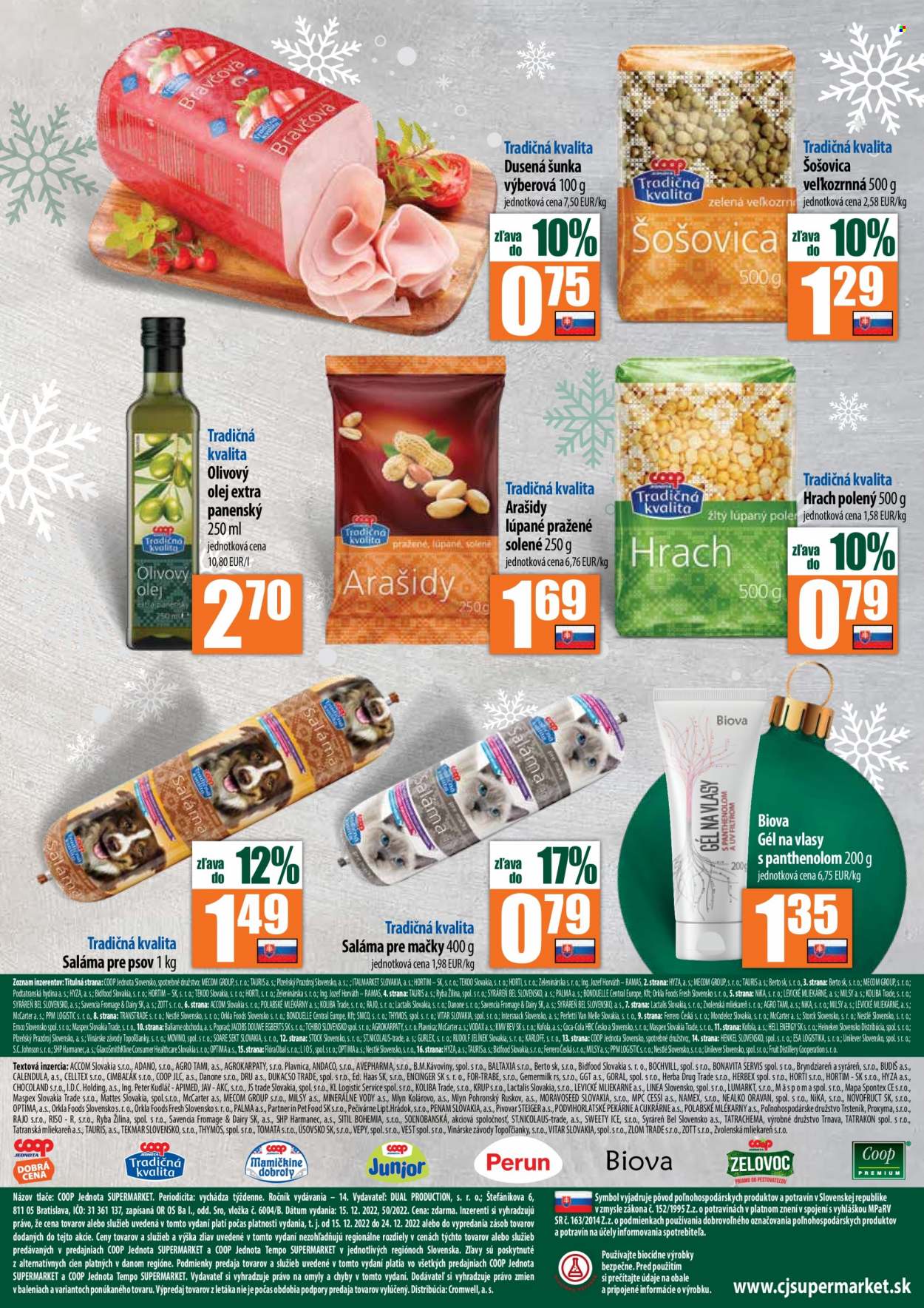 Leták COOP Jednota - 15.12.2022 - 24.12.2022. Strana 13