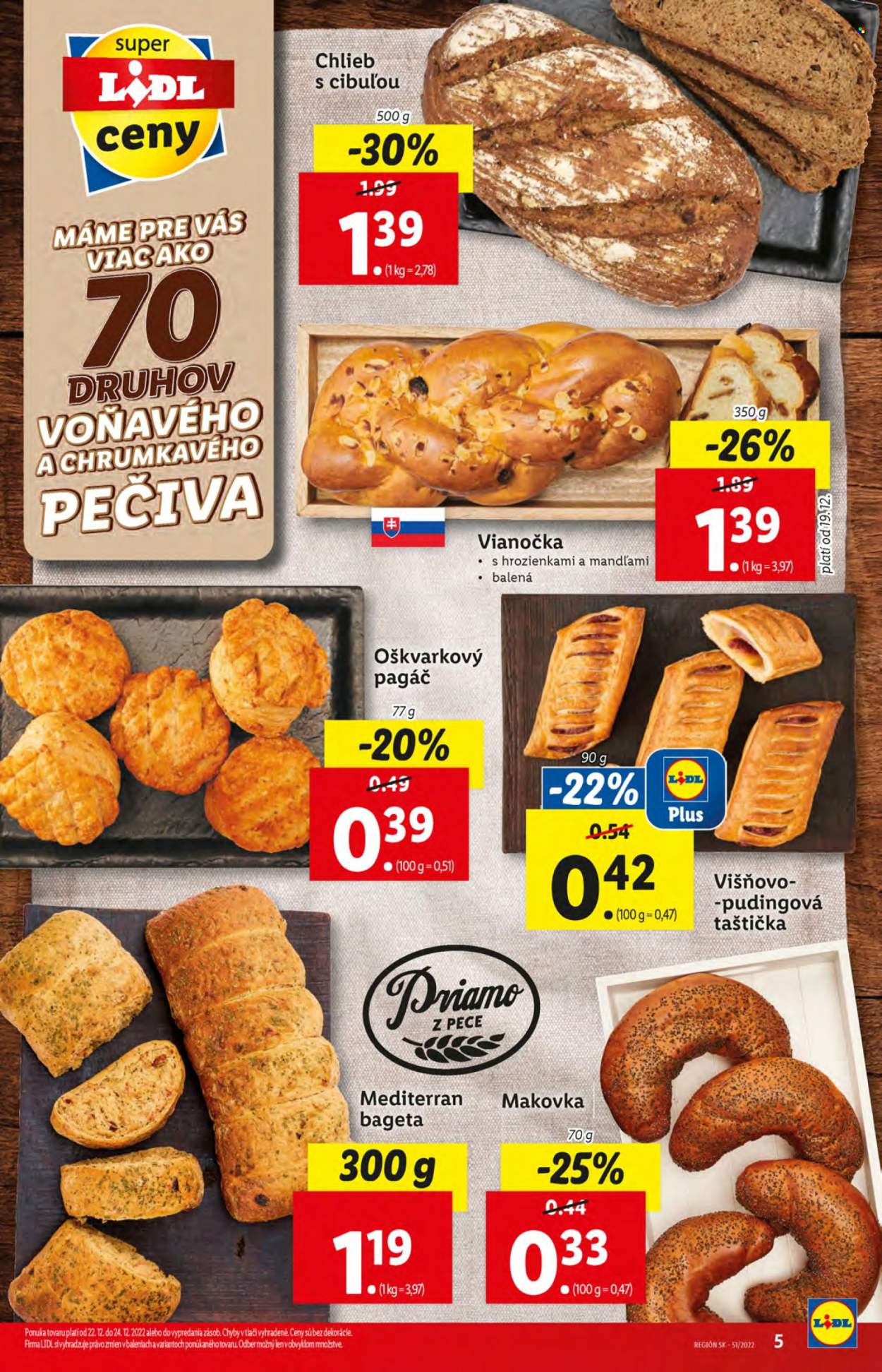 Leták Lidl - 22.12.2022 - 24.12.2022. Strana 5