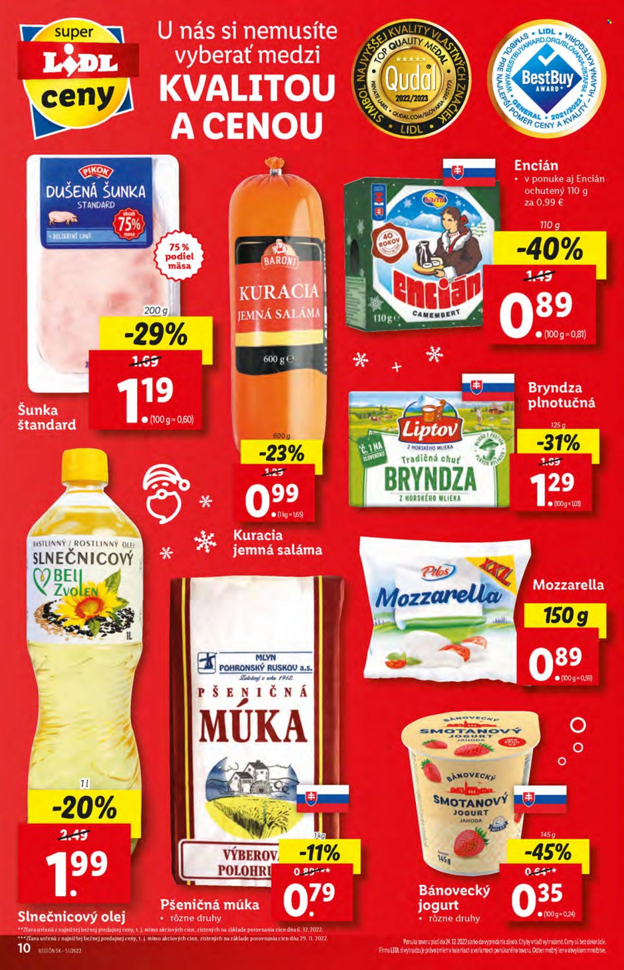 Leták Lidl - 22.12.2022 - 24.12.2022. Strana 10
