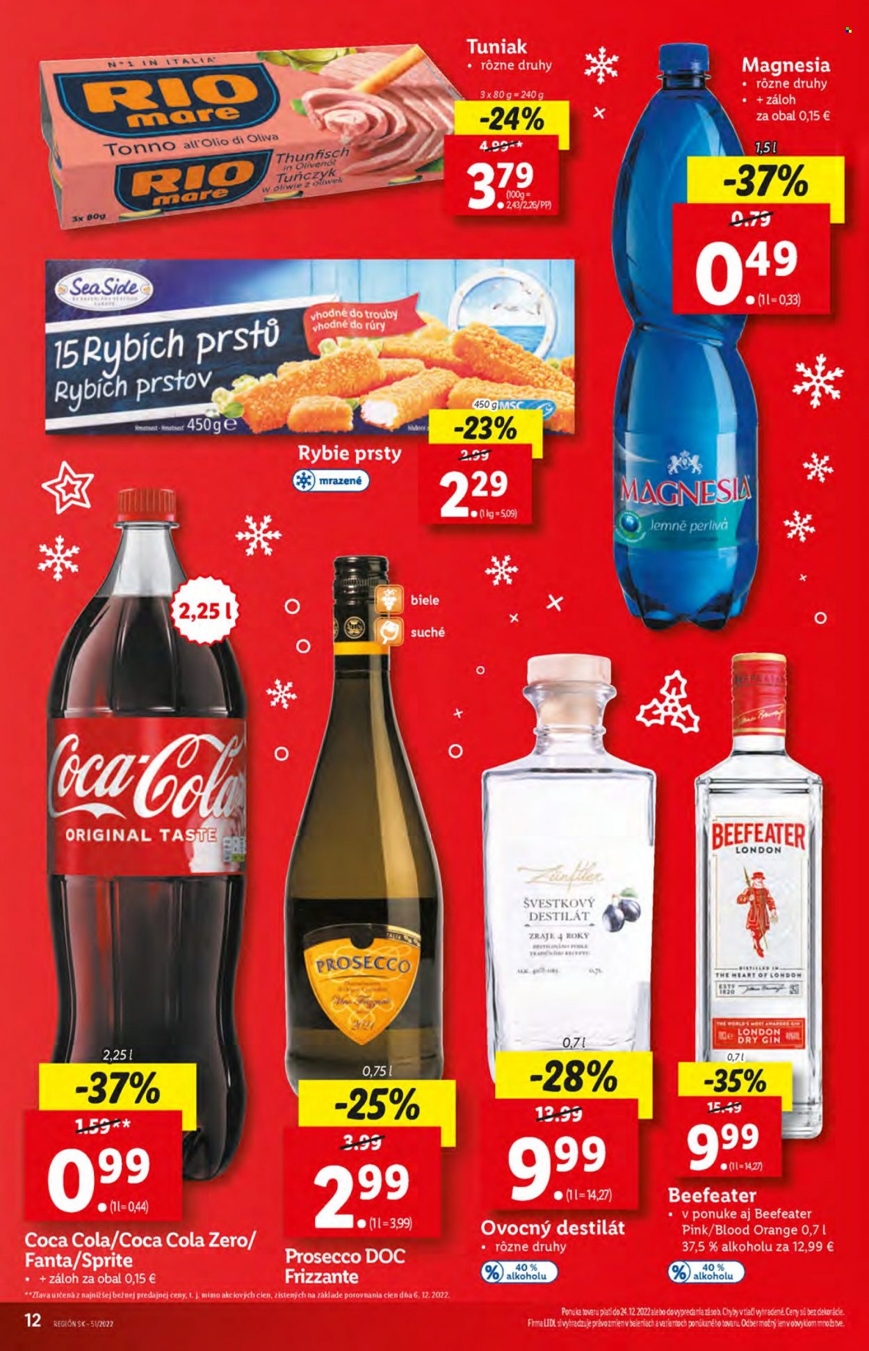 Leták Lidl - 22.12.2022 - 24.12.2022. Strana 12