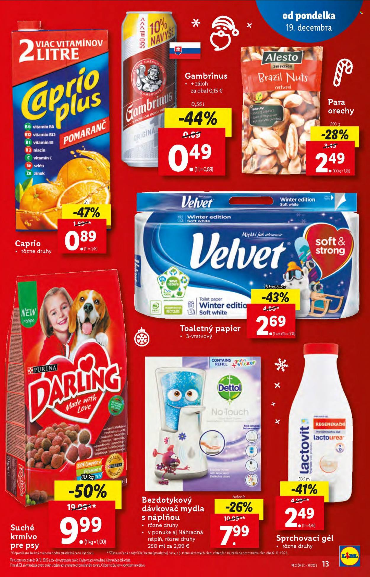 Leták Lidl - 22.12.2022 - 24.12.2022. Strana 13