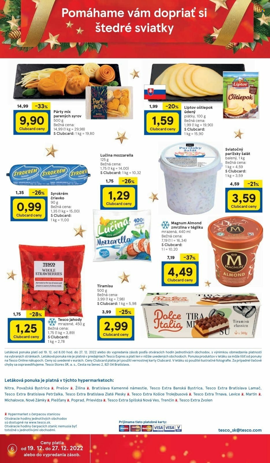 Leták TESCO - 19.12.2022 - 27.12.2022. Strana 6