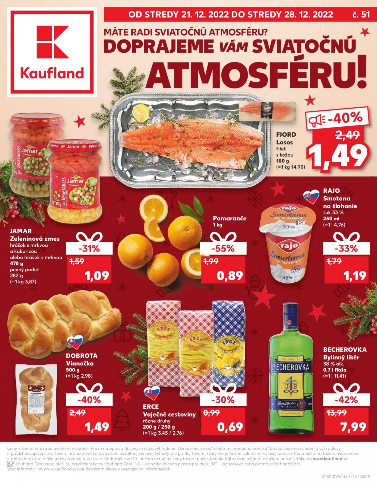 Leták Kaufland - 21.12.2022 - 28.12.2022. Strana 1