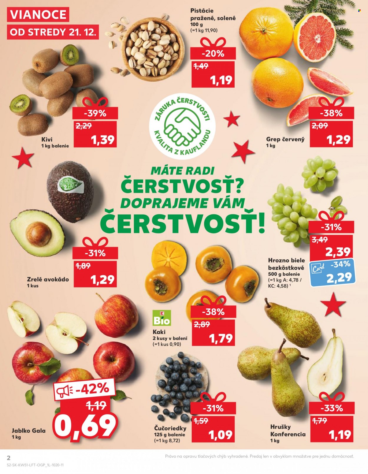 Leták Kaufland - 21.12.2022 - 28.12.2022. Strana 2