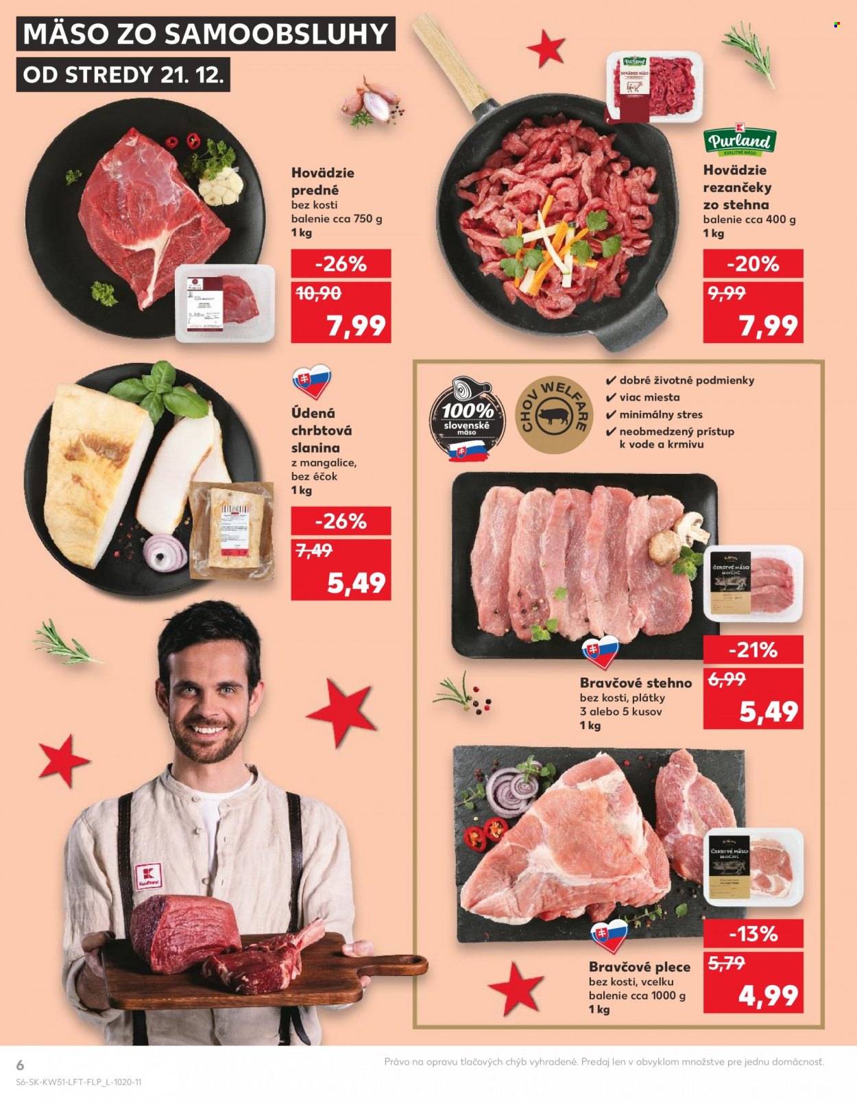 Leták Kaufland - 21.12.2022 - 28.12.2022. Strana 6