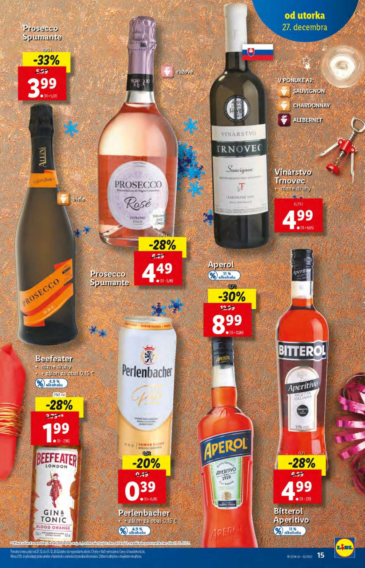 Leták Lidl - 27.12.2022 - 31.12.2022. Strana 15