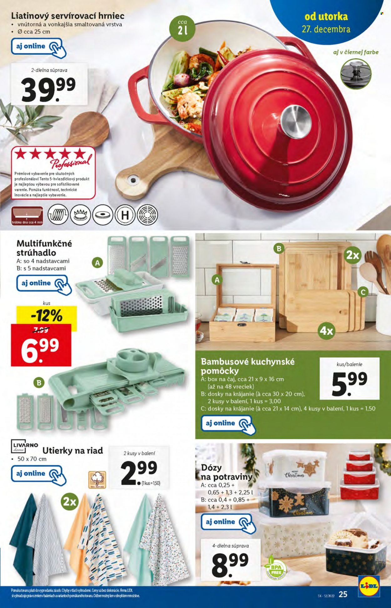 Leták Lidl - 27.12.2022 - 31.12.2022. Strana 25