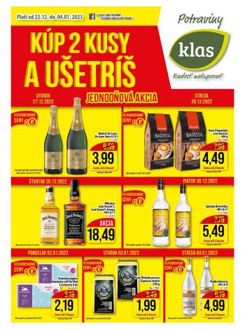 Leták Klas - 22.12.2022 - 4.1.2023.