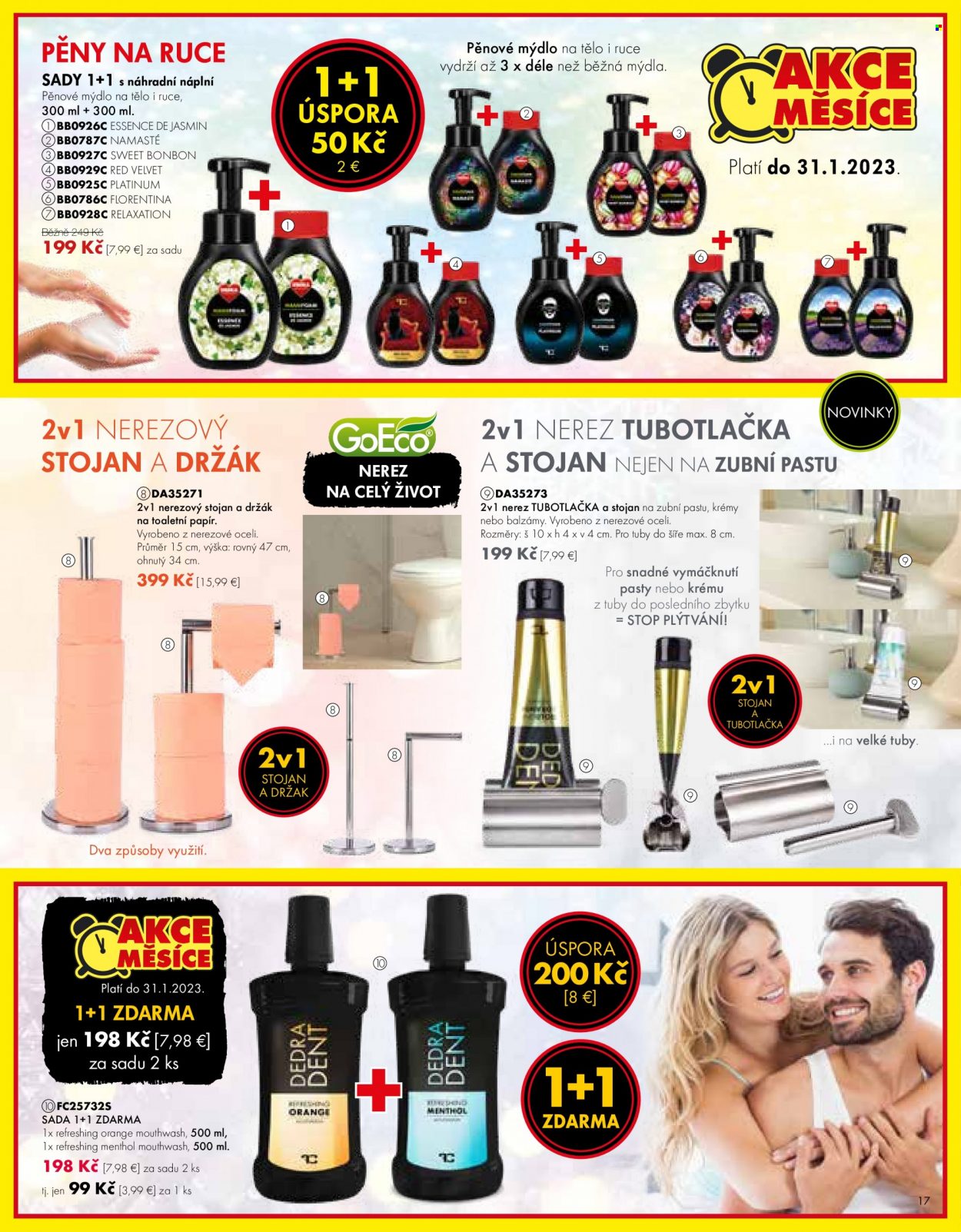 Leták Dedra - 23.12.2022 - 24.3.2023. Strana 17