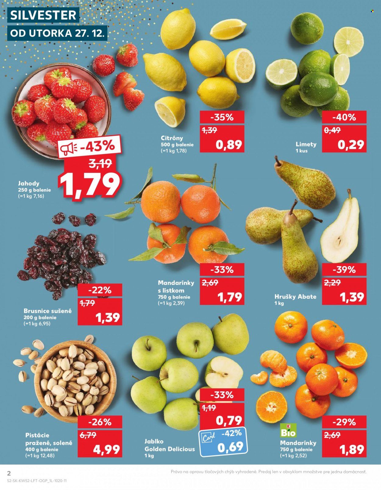 Leták Kaufland - 27.12.2022 - 4.1.2023. Strana 2