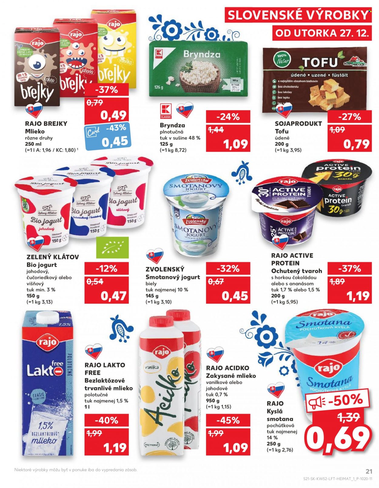 Leták Kaufland - 27.12.2022 - 4.1.2023. Strana 21