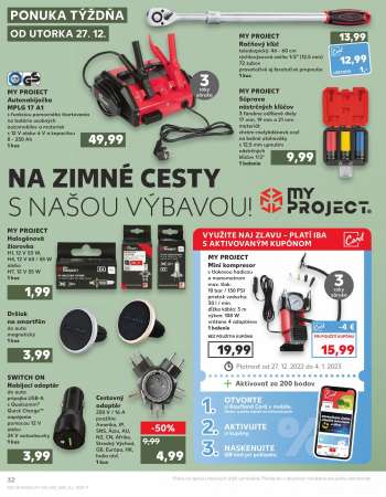 thumbnail - MY PROJECT Račňový kľúč, cena s kartou Kaufland Card