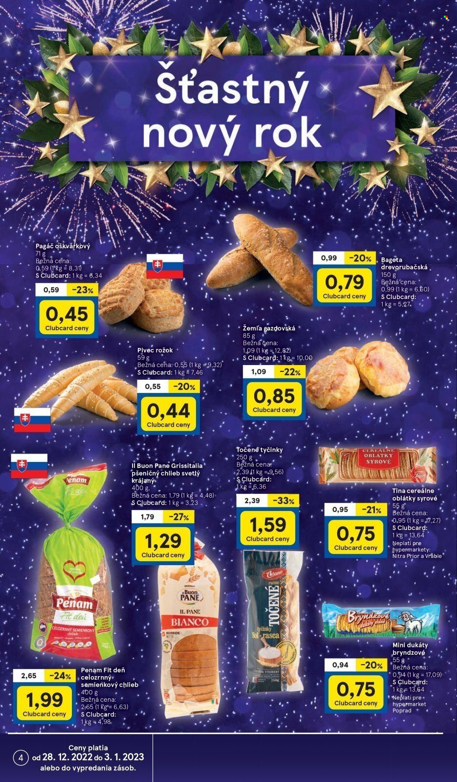 Leták TESCO - 28.12.2022 - 3.1.2023. Strana 4