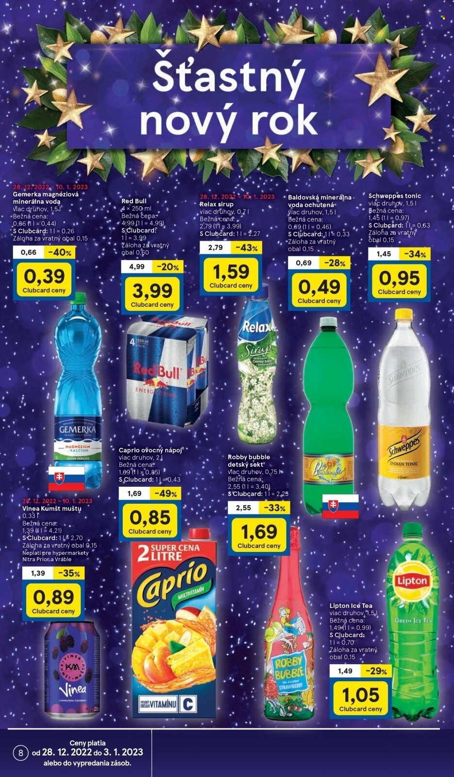 Leták TESCO - 28.12.2022 - 3.1.2023. Strana 8