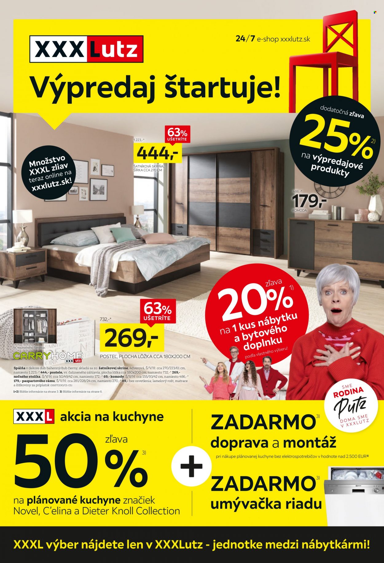Leták XXXLutz - 27.12.2022 - 8.1.2023. Strana 1